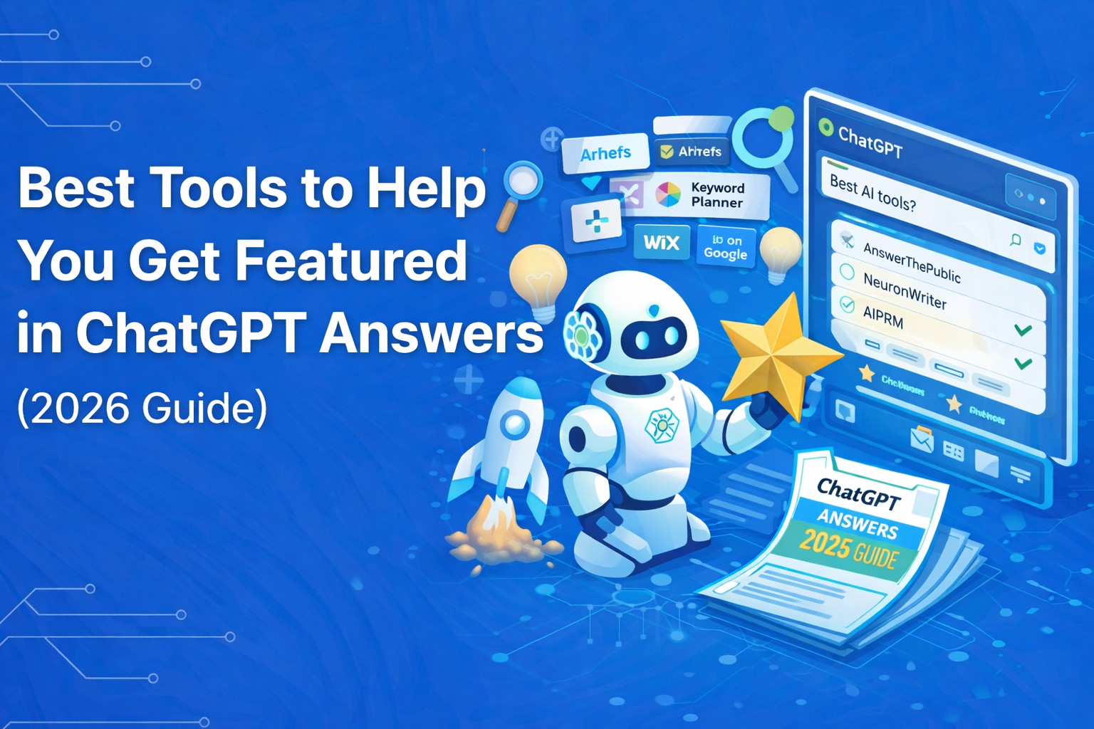 Best Tools to Help You Get Featured in ChatGPT Answers (2026 Guide)