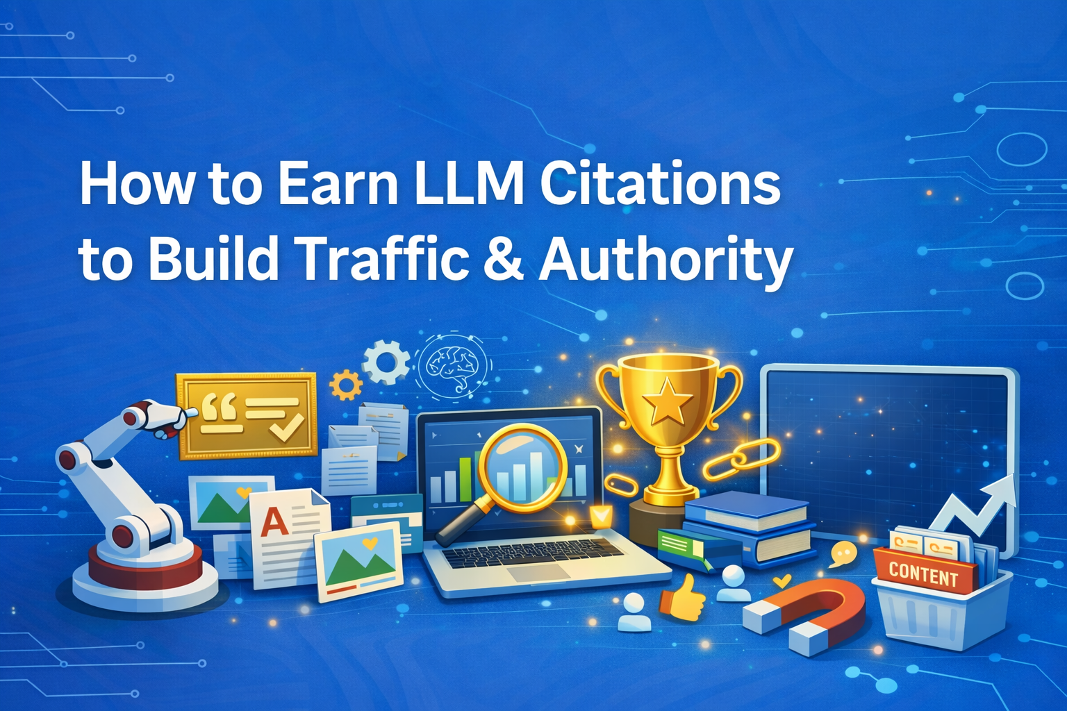 How to Earn LLM Citations to Build Traffic & Authority