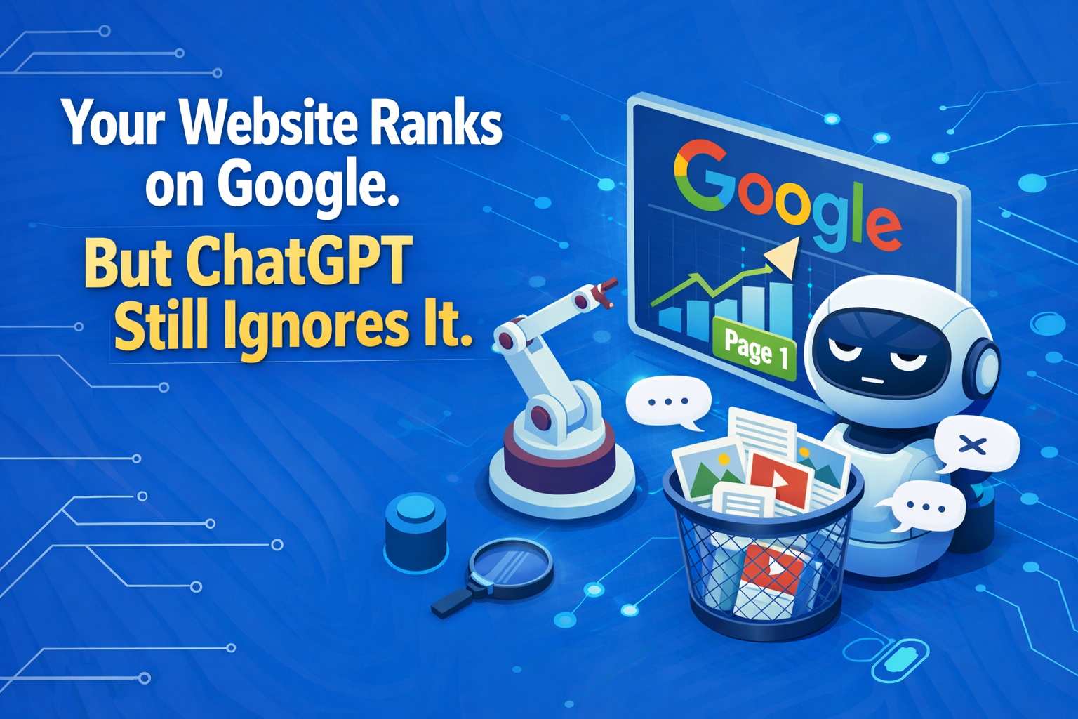 Your Website Ranks on Google. But ChatGPT Still Ignores It