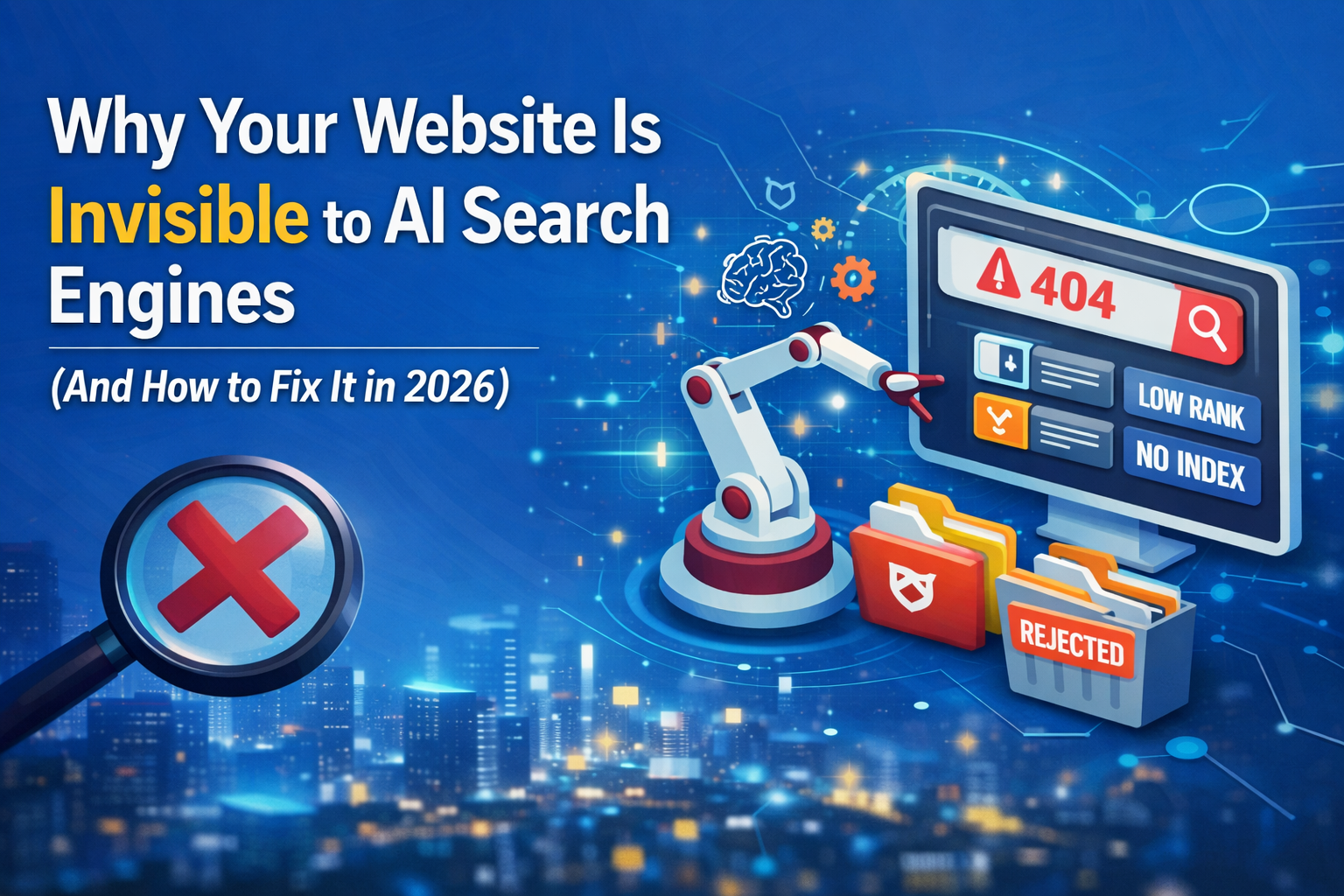 why your website is invisible to ai search engines