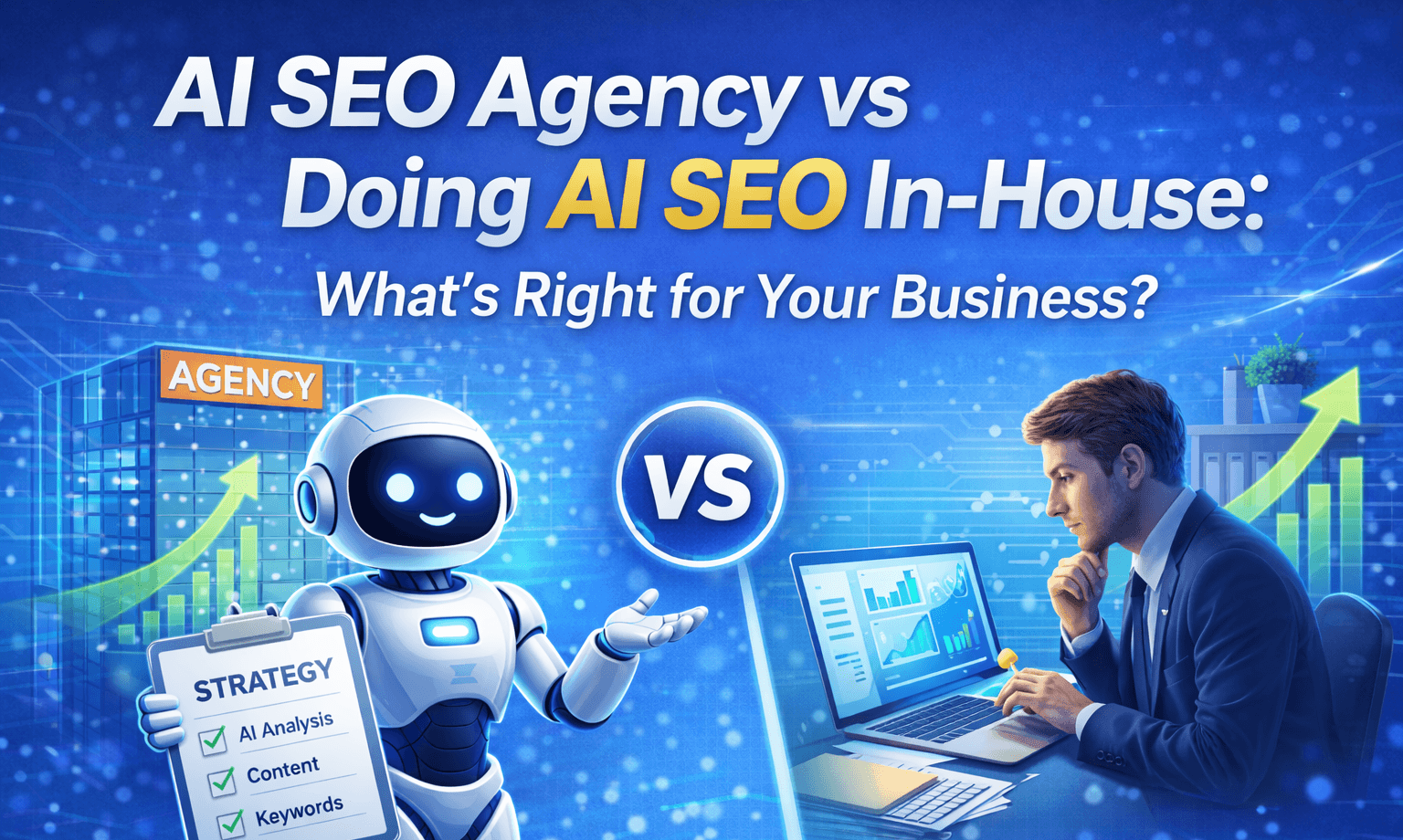 AI SEO Agency vs Doing AI SEO In House: What's Right for Your Business?